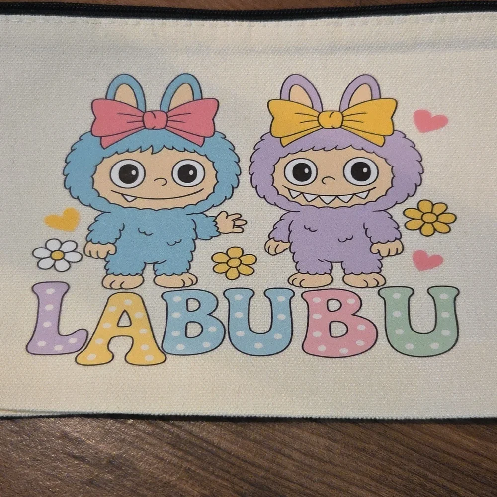 Labubu Friends Ziippered Wristlet Pouch